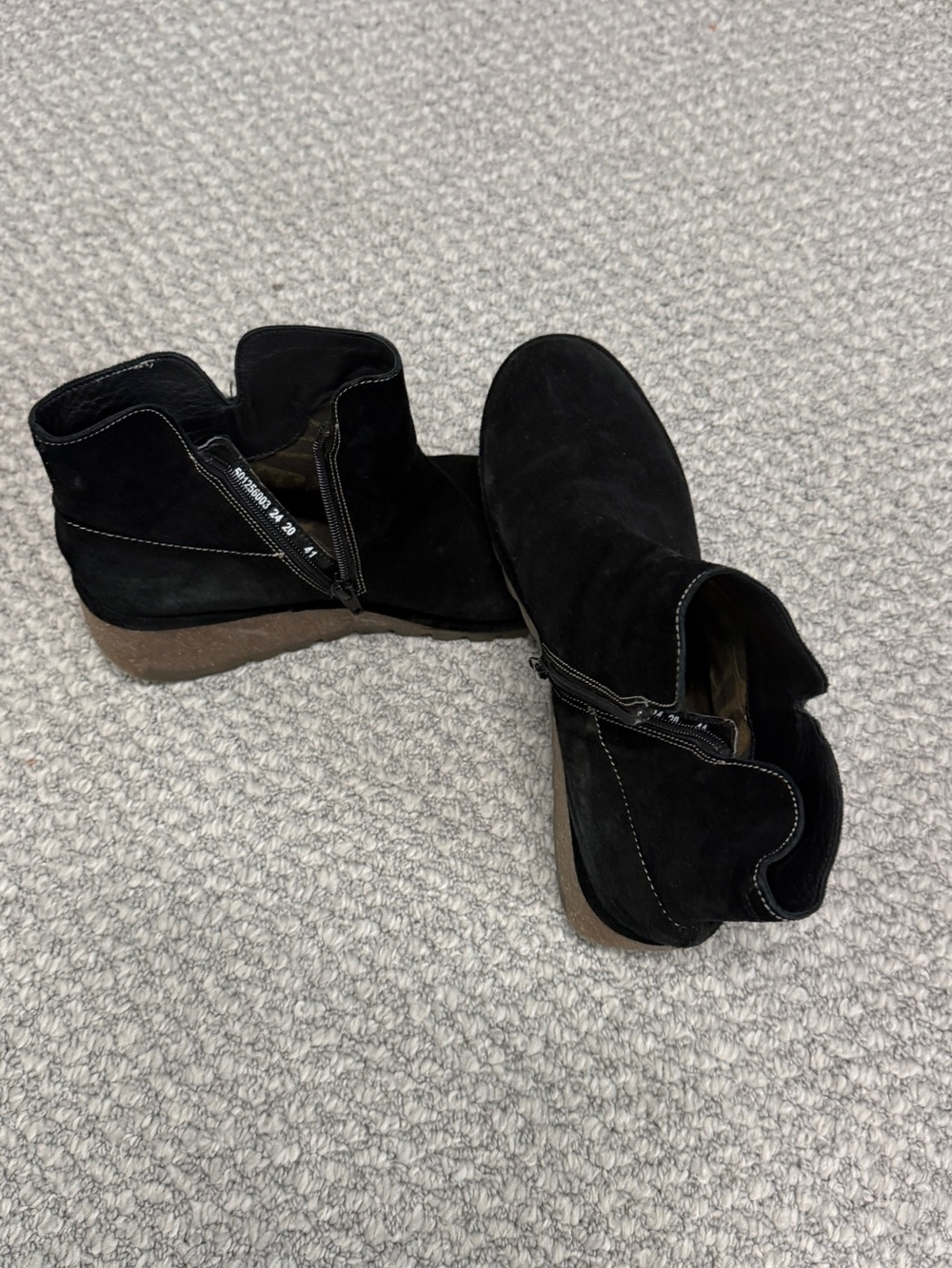 Fly London Black Lowtop Boots EU 41